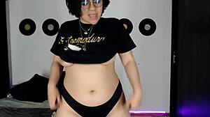 Hot Latina Girl Teasing And Dancing!