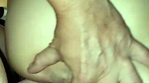 Filling big white ass with cum