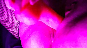 I squirt on my pink dildo.