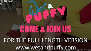 can this babe with big boobs achieve an explosive orgasm?