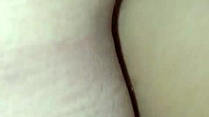 Filling big white ass with cum