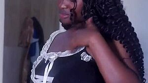 Hot Ebony Amateur with Wet Pussy.