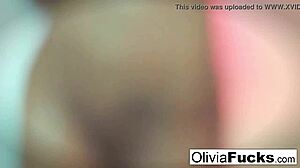 Super Sexy Olivia Teases With Big Tits In The Shower While Masturbating Nude