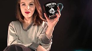 Start morning with humiliating yoga session from femdom milf