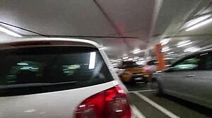 Trashy Kiwi Slut Shows Off In Public