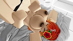 Cute Roblox Girl Gets Her Pussy Destroyed!