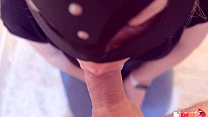 blonde teen rides cock in cowgirl