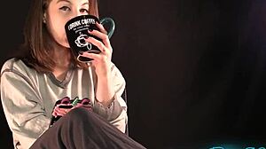 Start morning with humiliating yoga session from femdom milf