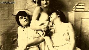 Bold Vintage Threesome from Erotic Confessions of Victorian Gentleman