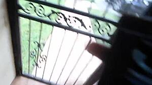 Blondie Esmi Lee Sucks BBC Outside!