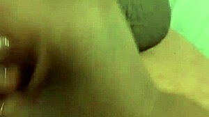 Intriguing handjob from wife leads to cumshot