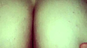 big white ass riding thin white cock with intense passion