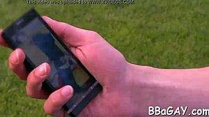 Gay man sucks cock for bareback jizz pleasure