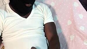 bbc cock receives a sloppy handjob from a milf lover