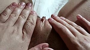 Close-Up Of Masturbating Clitoris With Tight Pussy