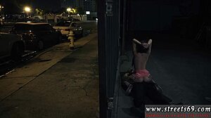 Model bdsm session with guys dominating cute girl in glasses during hardcore play