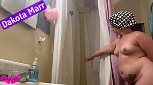 Dakota Marr's Shower Tease