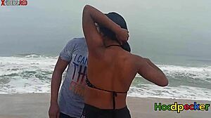 Ebony Babe Fucked With Monster Cock In Beach House.