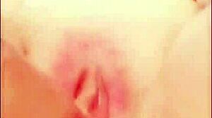 Sloppy Wet Dildo Fucking On Cell Phone