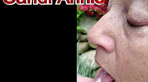 Mature hotwife milf candi annie swallows cum in group sex compilation