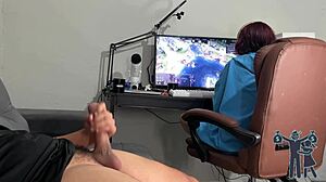 i dared to show my big cock