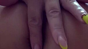 Milf Caresses Her Anal Then Shows Pussy Inside And Pissing