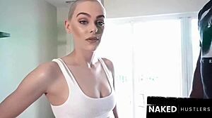 Perfect couple feels intense passion fucking hard