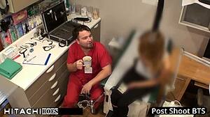 Behind The Scenes At Florida Hospital Where Doctor Tampa Forces Hitachi Orgasms On Patient Maria Santos