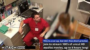 Behind The Scenes At Florida Hospital Where Doctor Tampa Forces Hitachi Orgasms On Patient Maria Santos