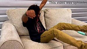 Student Watches Teacher Deepthroat Big Cock in Classroom Blowjob