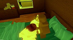 Robloxian BBC Dominates Two Snowbunnies In Bed