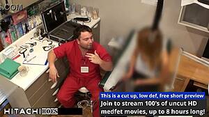 Behind The Scenes At Florida Hospital Where Doctor Tampa Forces Hitachi Orgasms On Patient Maria Santos