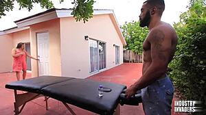 the sensual massage with melanie hicks and her masseuse in florida