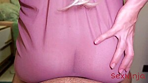 Step-mom's big ass helps me forget my ex with creampie squirting in missionary and doggystyle!