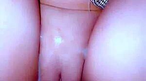 i visit my cute mexican stepsister's college room and fill her tender natural vagina with semen for the first time!