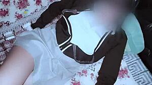 i visit my cute mexican stepsister's college room and fill her tender natural vagina with semen for the first time!