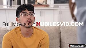 Milf going to devour stepdaughters bf cock with reality sex