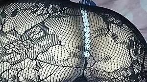 Stunning Young Beauty In Sexy Dress Shakes Her Big Ass Until Creamy Pussy With Vibrator!