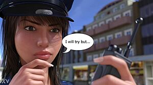 emma in a sexy public short film.