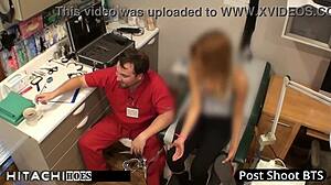 Behind The Scenes At Florida Hospital Where Doctor Tampa Forces Hitachi Orgasms On Patient Maria Santos