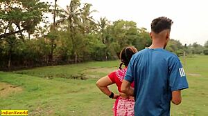 Beautiful Village Girl In Hardcore Sex With Creampie Doggystyle Bent Over And Rough Banging In Outdoor Ranch