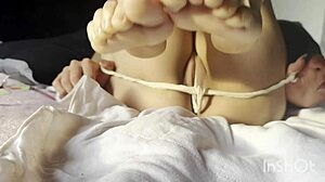 Beautiful Latina Masturbates With Dildo Solo