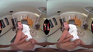 Vrlatina Com Gorgeous Teen Vr Fun