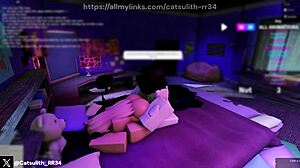 having sex with a follower in doggystyle, creampie, blowjob, riding, and cowgirl positions