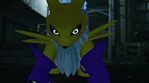 Renamon gets railed!