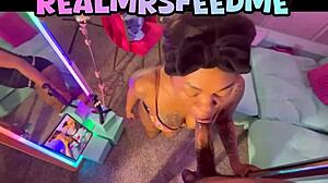 Just Sucked This Big Black Dick Yesterday!