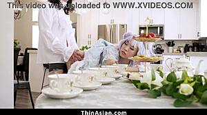 The Lucky Guy Eager to Taste Asian Teen 18+'s Treat