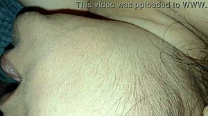 Step Brother Rubbed and Fucked the Smooth Pussy