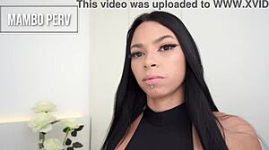 Brazilian Slut Struggles With DP Anal