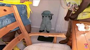 her job interview turns wild when boss fucks her tight cunt hard